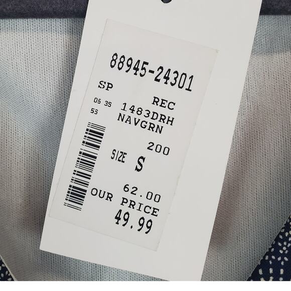 Renee C Layer Tiered Sleeveless Dress S Boho Geometric Rainbow Stripe Print NWT - Picture 7 of 14